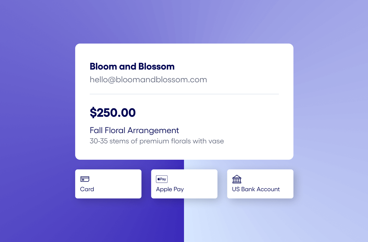 Easy, secure payment links